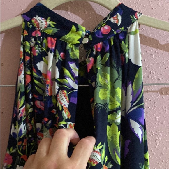 New York &Co Floral Sleeveless Dress size XL - Picture 10 of 14